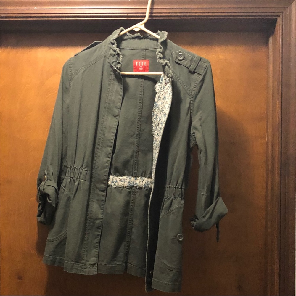 Elle green jacket